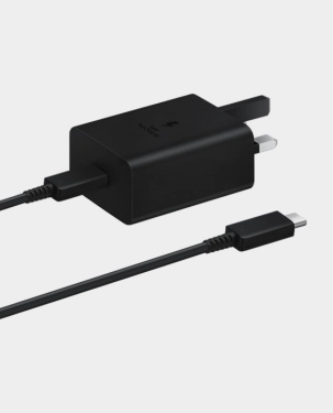 Samsung 45W PD Power Adapter USB-C Port/USB Type-C to C Cable 1.8m EP-T4510 – Black