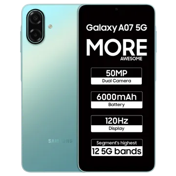 SAMSUNG Galaxy A07 5G (4GB RAM, 128GB)