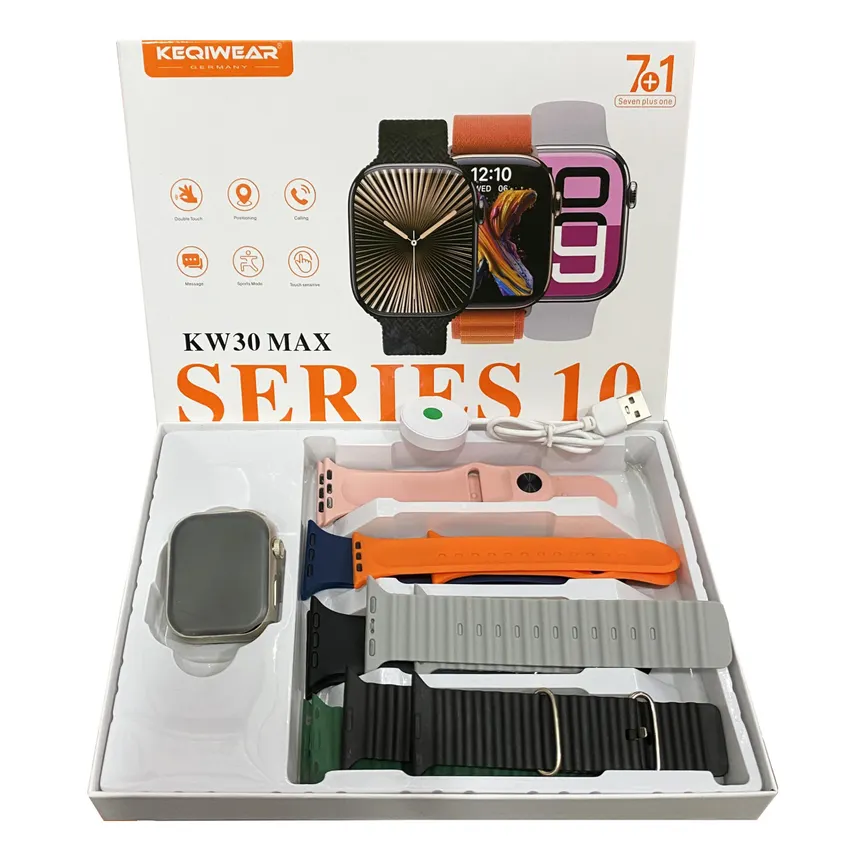 Keqiwear KW30 Max Series 10 (7+1) Smart Watche